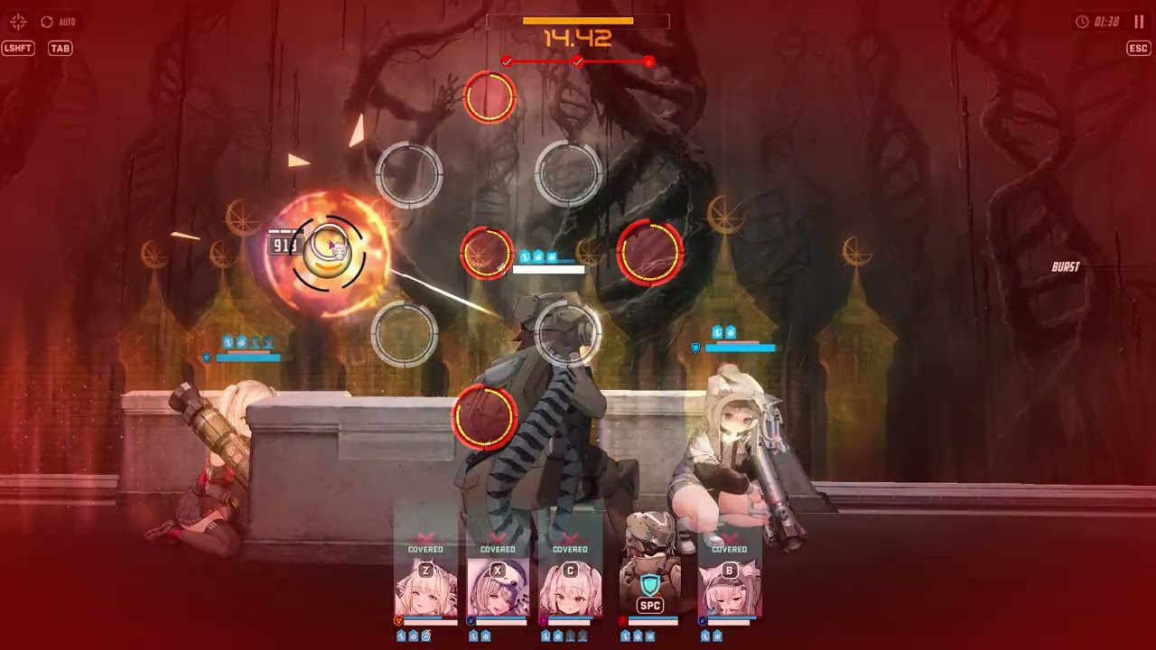 勝利の女神:NIKKE ノーマル42-44　オンリーワン戦