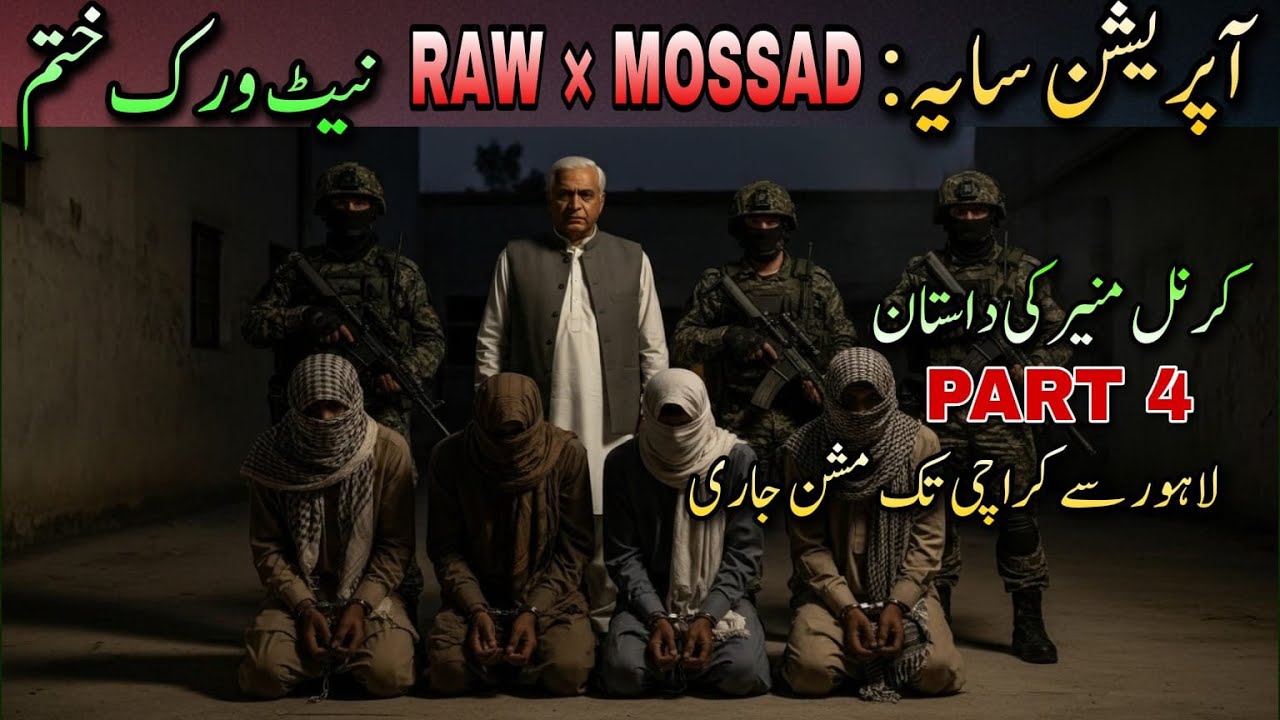 Operation Saya &ndash; RAW &times; Mossad Ka Khatma | Lahore se Karachi Tak &ndash; Dushman Network Tabah