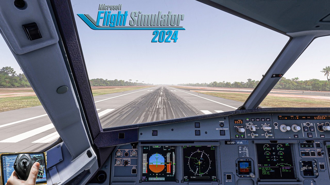 A320 NEO FBW I LANDING IN CANCUN I MEXICO I MSFS 2024