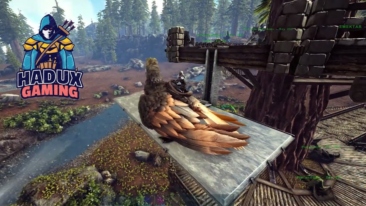 Ark türkçe Ağaç Platformlara Asansör Projesi | ARK Survival Evolved Ragnarok (MODSUZ) | S1B22