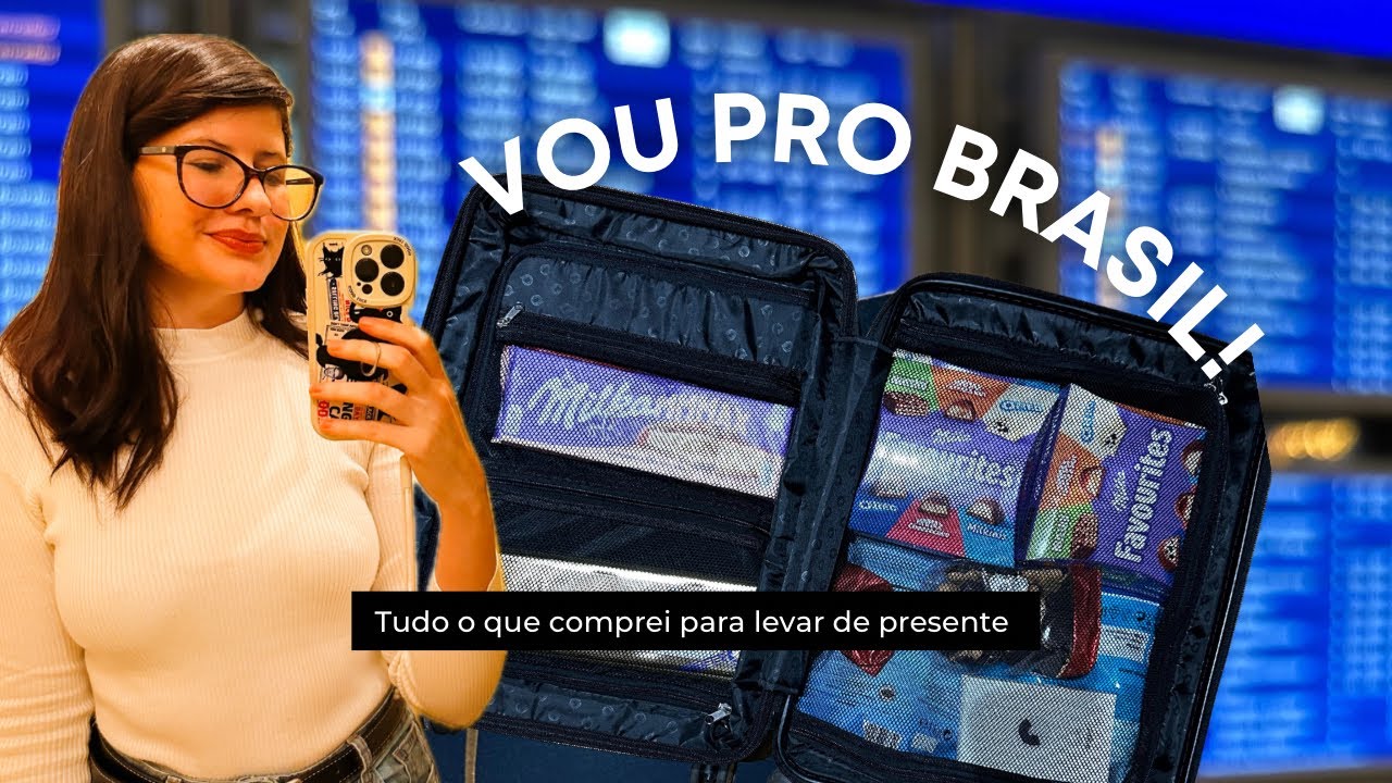 Presentes que comprei para levar para o Brasil + regras de bagagem