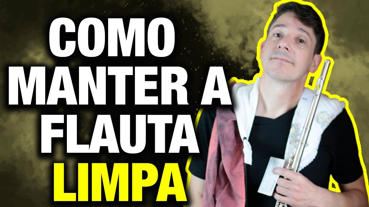 COMO LIMPAR A FLAUTA TRANSVERSAL | Otávio Blóes