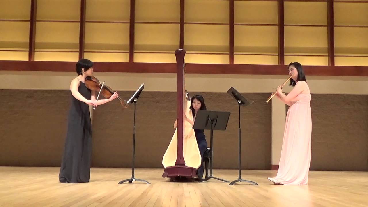 Faure: Pavane, Op. 50 for Flute, Viola, and Harp, arr. Formosa Trio