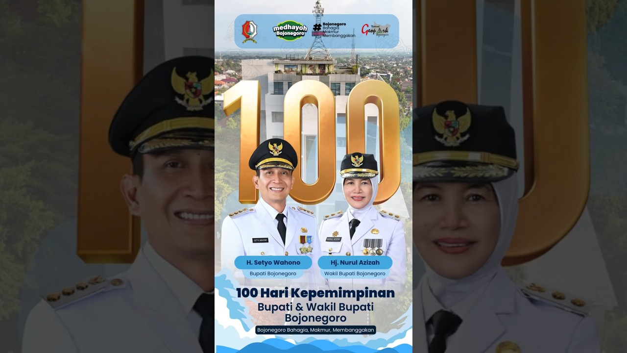 100 HARI KEPEMIMPINAN BUPATI DAN WAKIL BUPATI BOJONEGORO