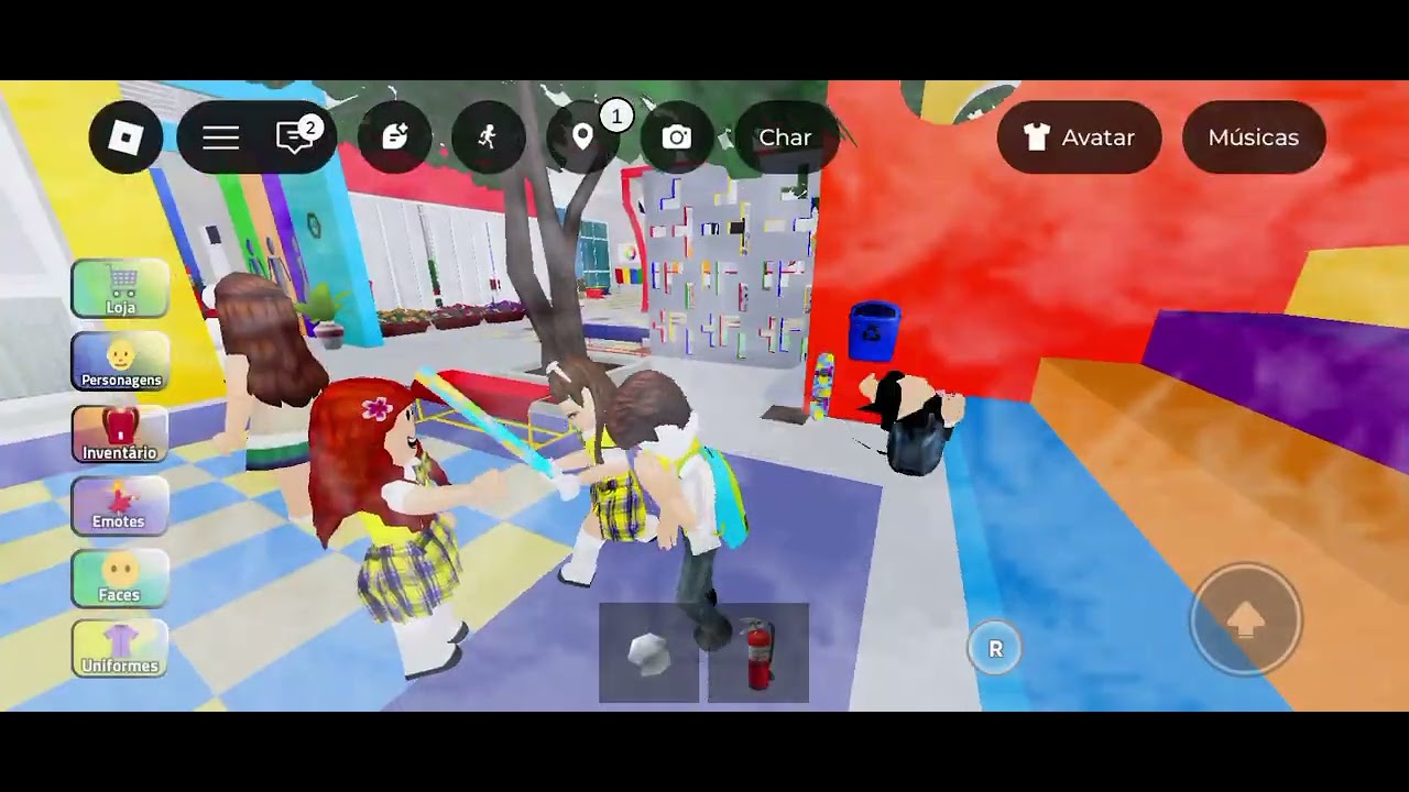 Simulador do carrossel no mundo do Roblox 