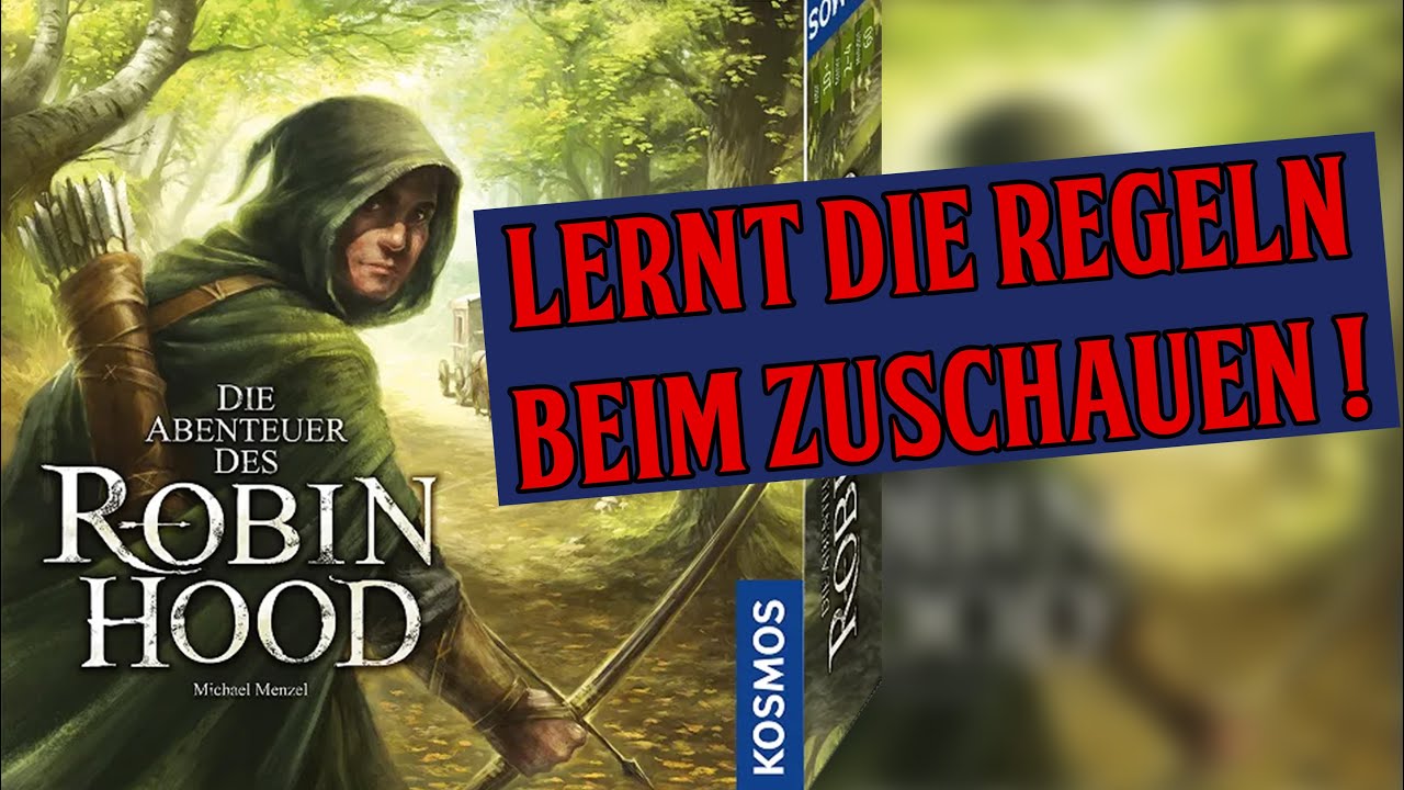Die Abenteuer des Robin Hood - Regeln beim Spielen lernen - Das komplette Tutorial 