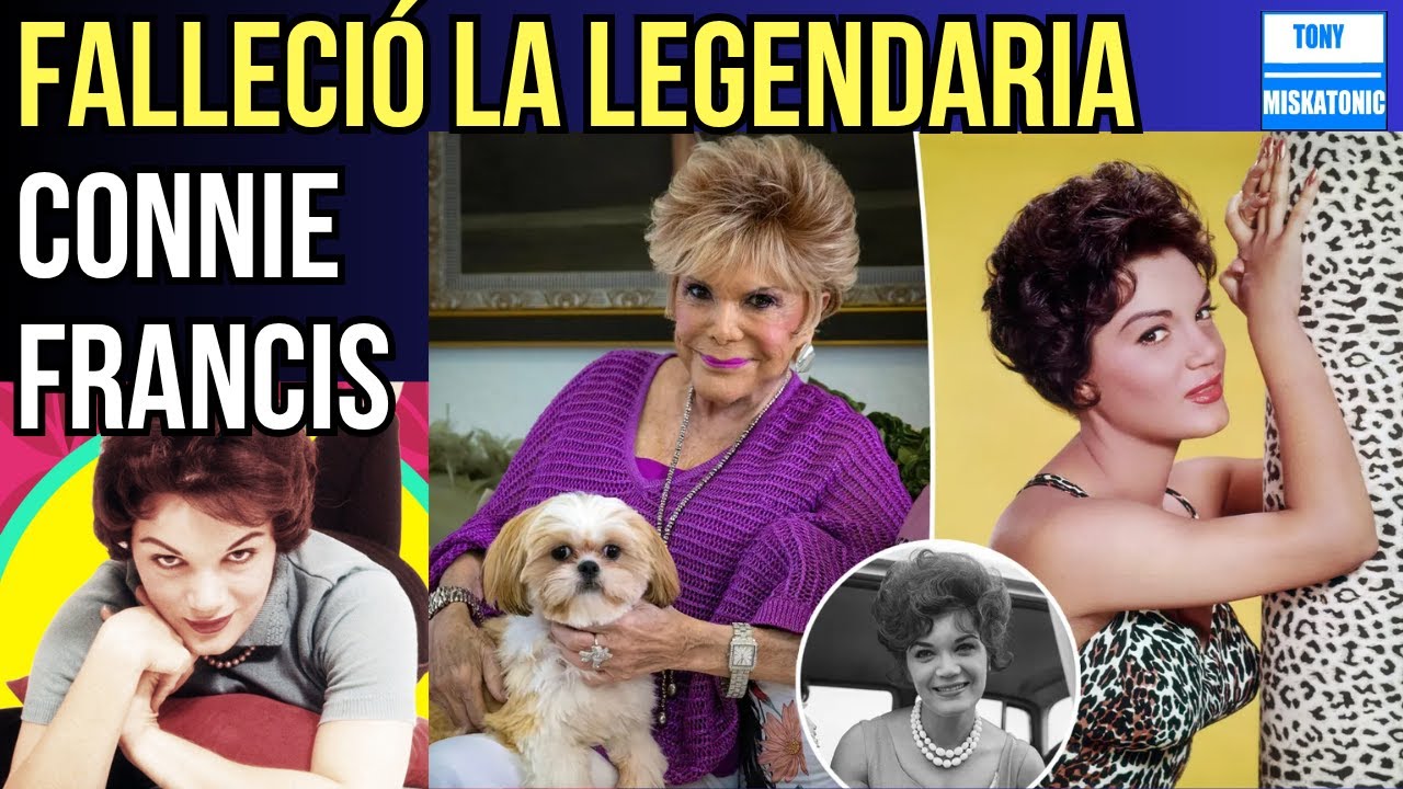 MURIÓ CONNIE FRANCIS. CELADA POR SU PADRE. ENGAÑADA POR EL AMOR DE SU VIDA, BOBBY DARIN.