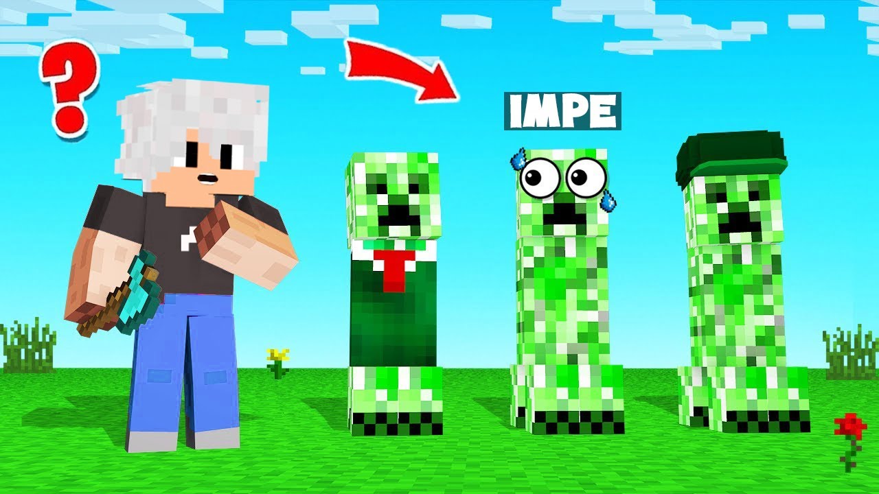 POGODI KOJI KRIPER JE IMPE U MINECRAFTU! :O *preteško*