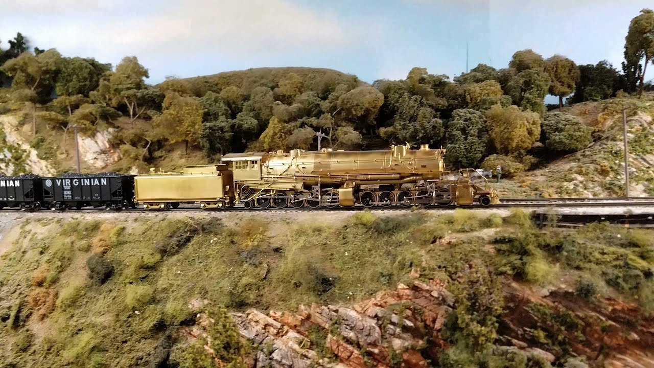 Virginian Railway 2-10-10-2 Pull Test - 2% Grade