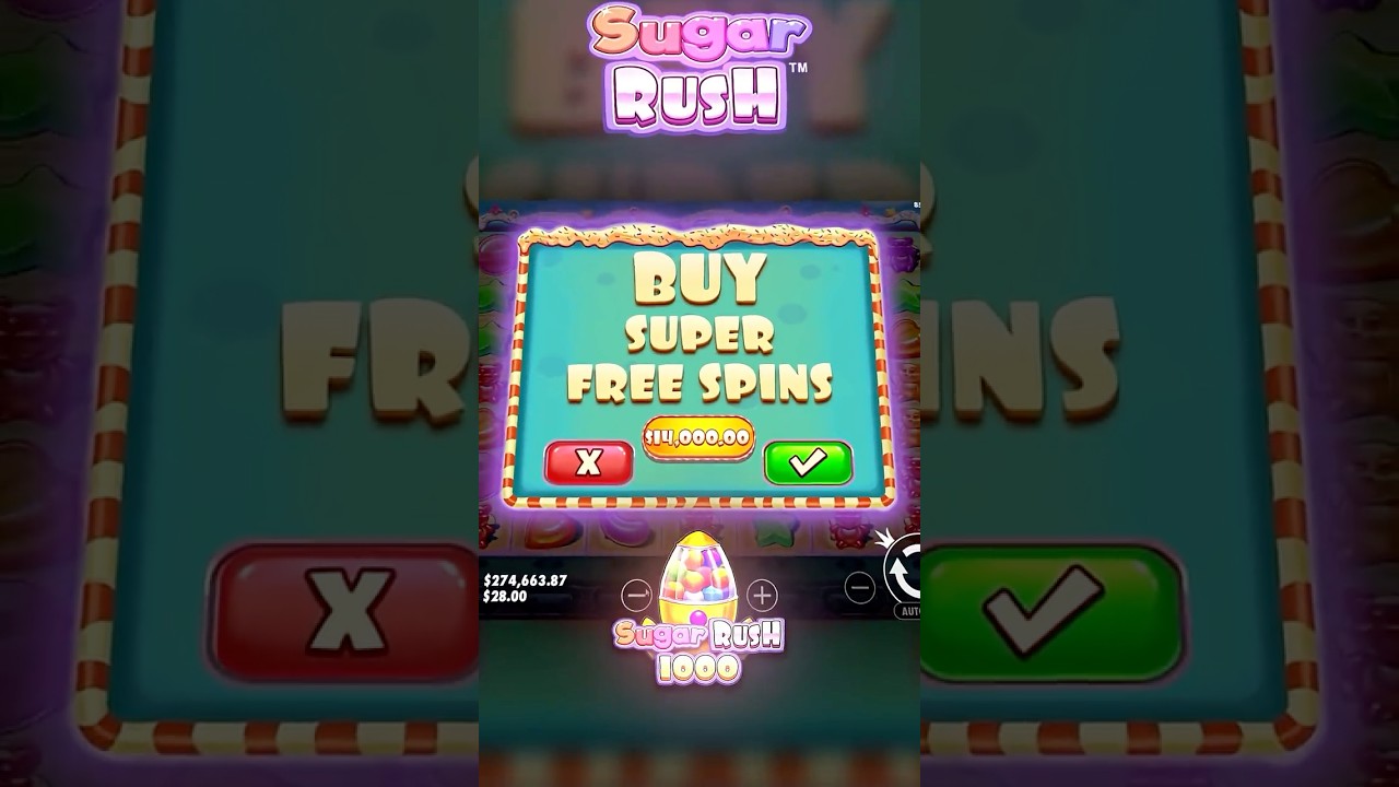 i Bought a $14,000 Bonus Buy on Sugar Rush 1000!