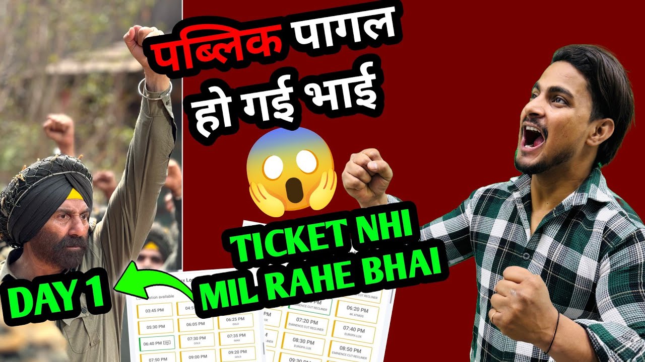 Border 2 Day 1 Public SHOCKING Occupancy | Border 2 Day 1 Box Office Collection #border2collection