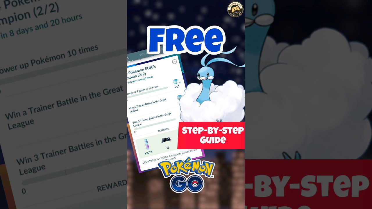 FREE NAIC Timed Research in Pokemon GO 