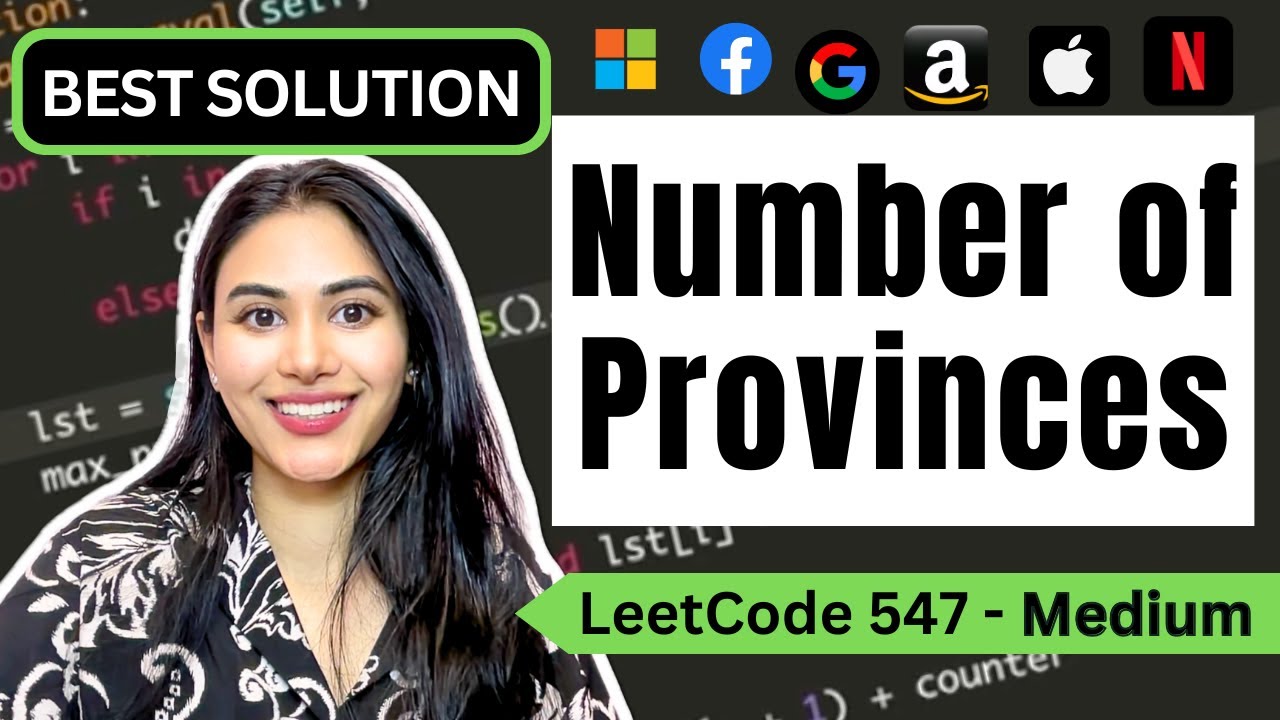 Number of Provinces #leetcode #leetcode75 #dfs
