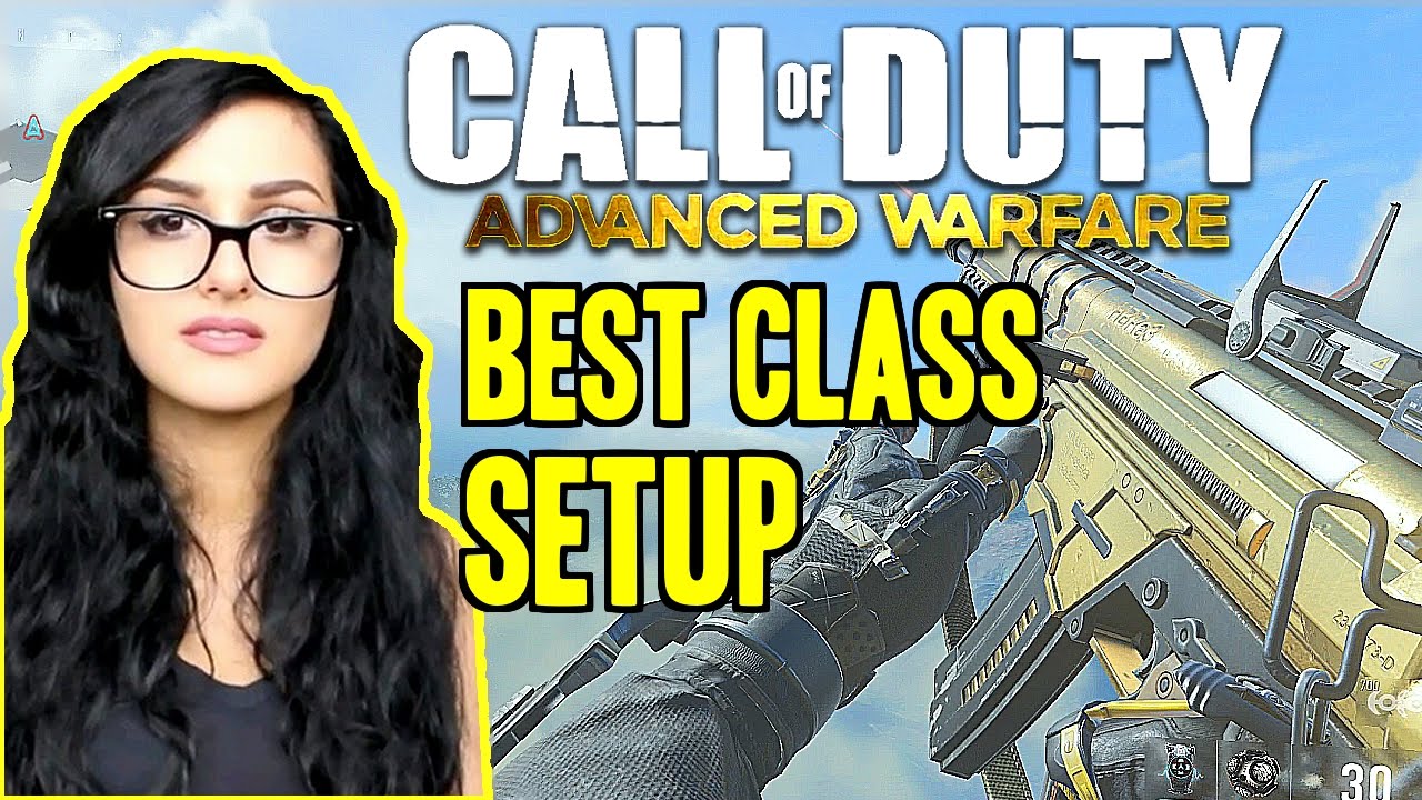 CoD Advanced Warfare - Best Class Setup! (Gold HBRa3 Multiplayer Gameplay)