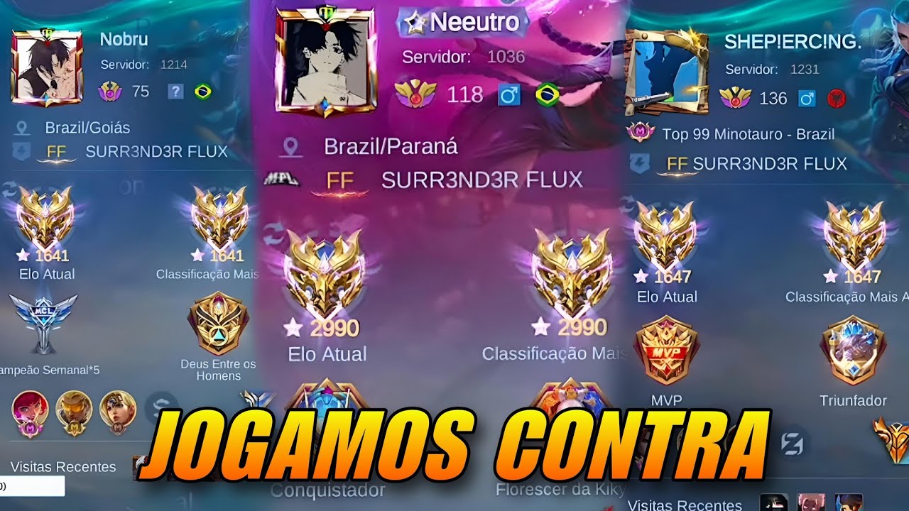 JOGAMOS CONTRA O MELHOR TIME DO BRASIL | Mobile Legends