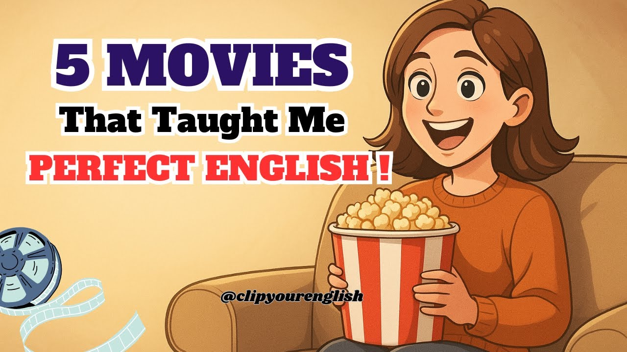 5 Movies That Made Me FLUENT in English | Learn English with Movies Ep 2 🎬