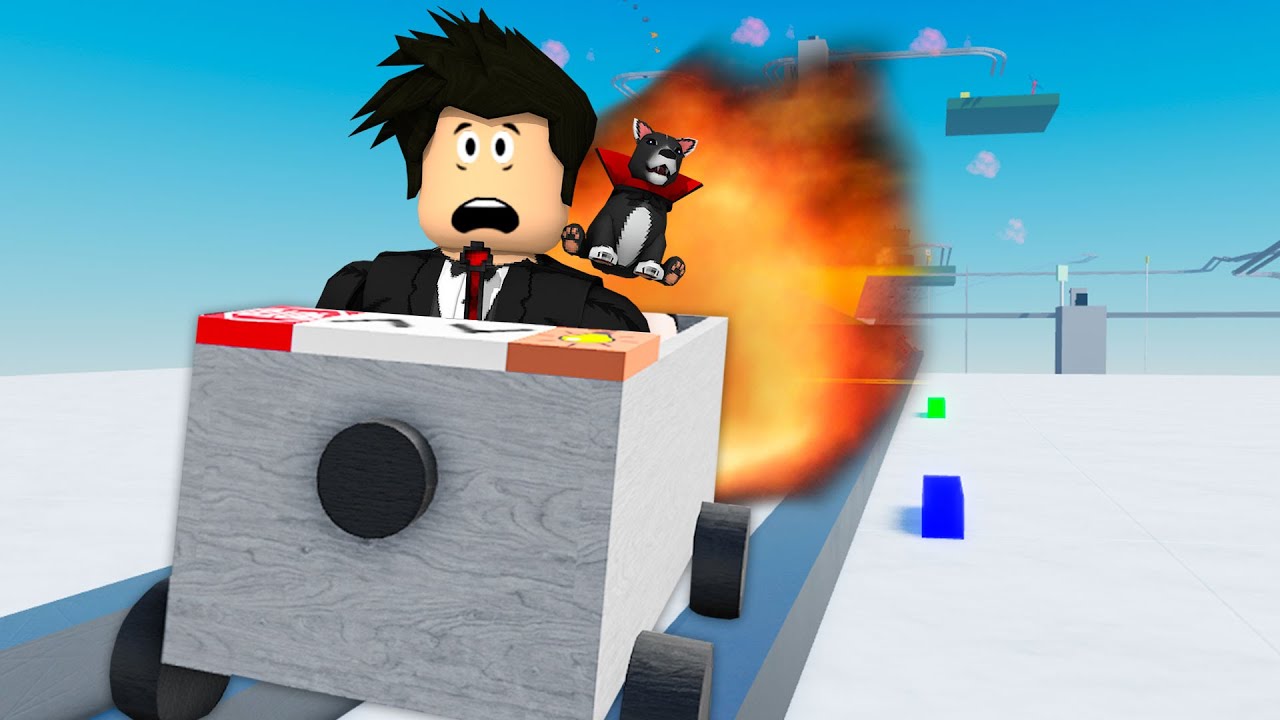TRENZINHO COM TANQUE DE GASOLINA | Roblox
