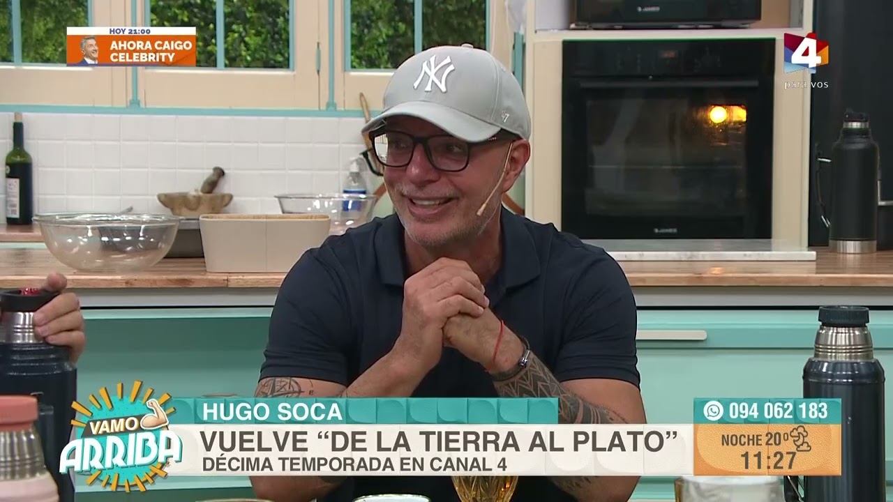 Vamo Arriba - Hugo Soca presenta la nueva temporada de 