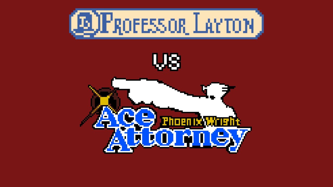 [8-bit] Professor Layton vs Phoenix Wright