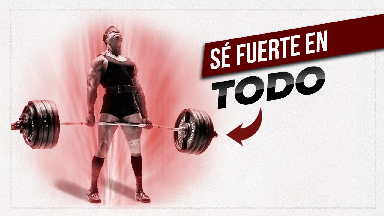 ¿Quieres GANAR MÚSCULO? Desarrolla tu FUERZA.