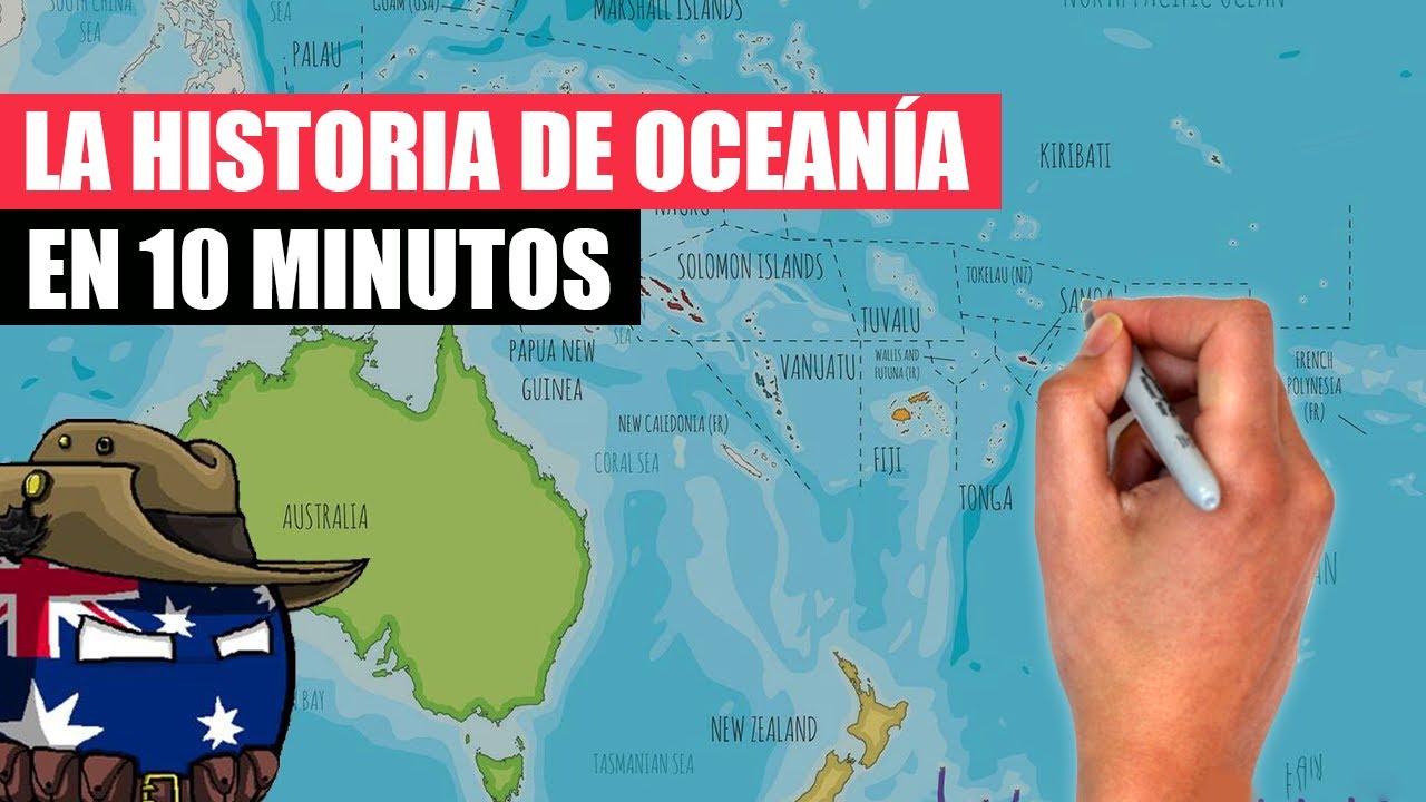 ✅RESUMEN de la HISTORIA de OCEANÍA | El continente más desconocido