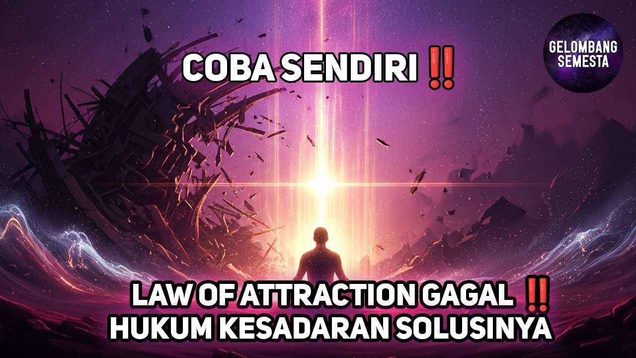 HUKUM KESADARAN 🔥 LEBIH KUAT DARI LAW OF ATTRACTION‼️COBA SENDIRI