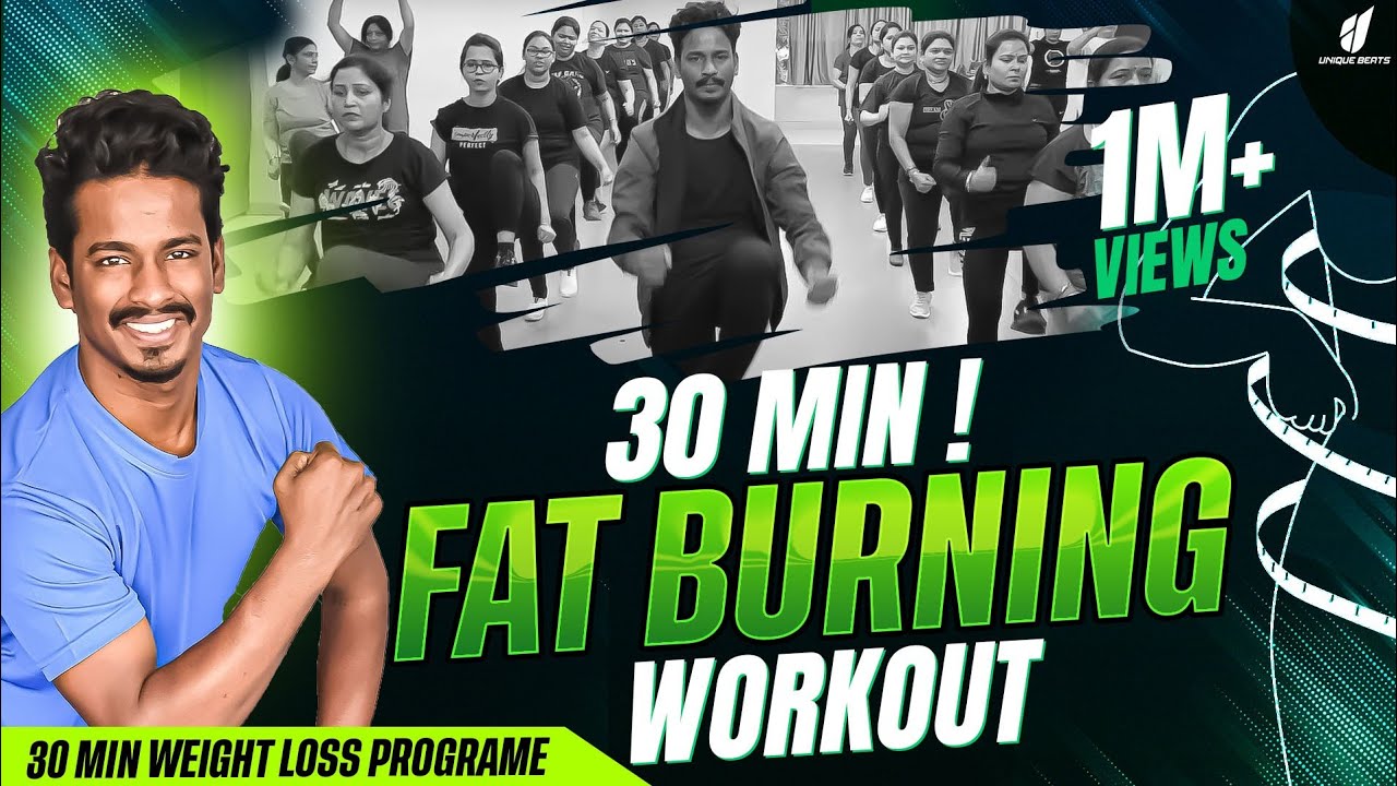 Full Body Weight Loss Exercise Workout Video | Weight Loss Video | Zumba Fitness With Unique Beats