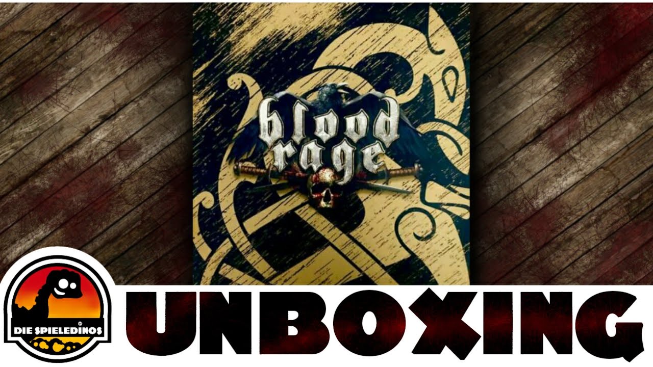 Blood Rage Exclusive Box 2020 Unboxing