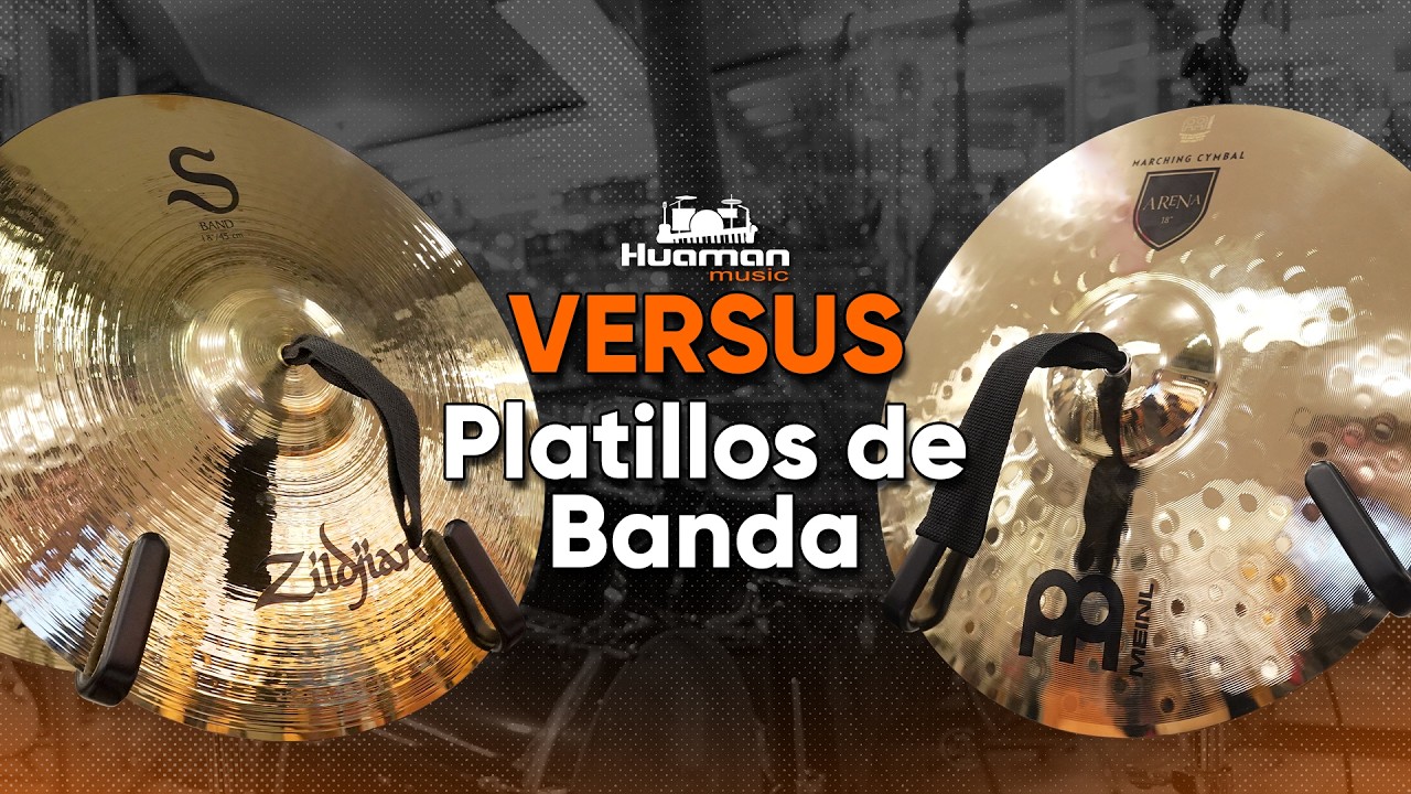 Versus Platillos de Banda: Zildjian vs Meinl 🔥