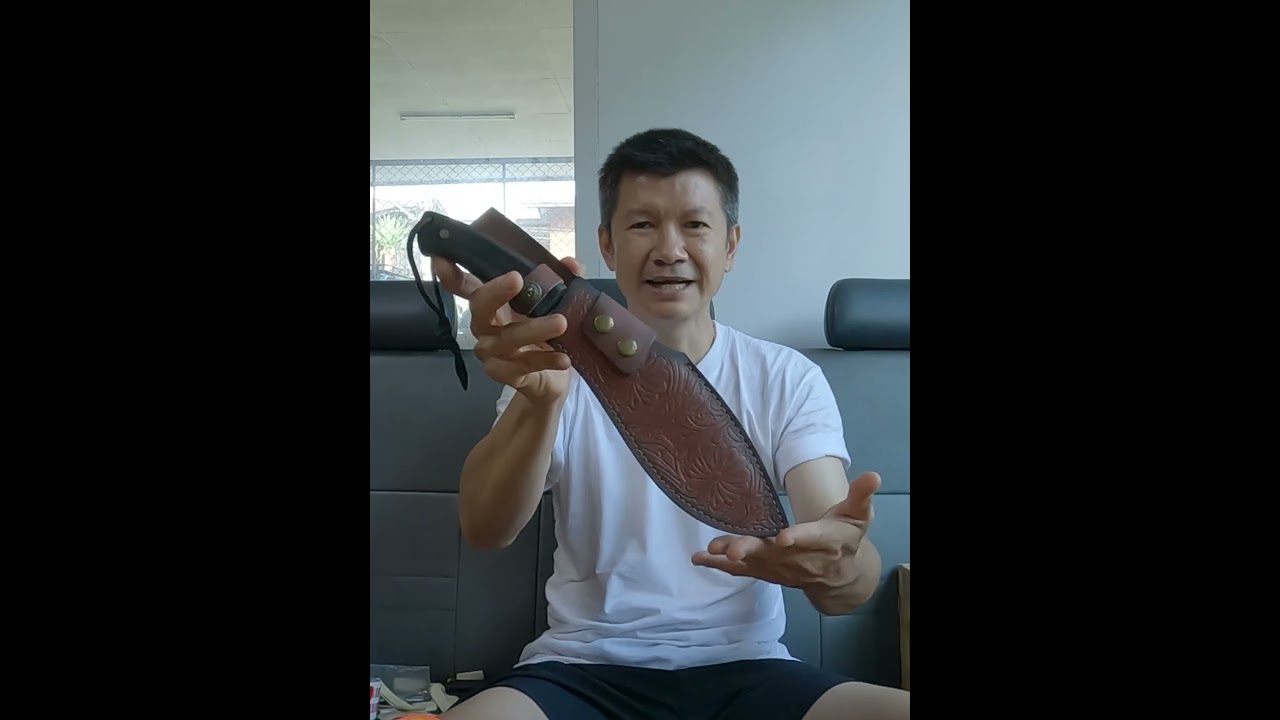 มีดกรุข่า 900 บาท #มีดเดินป่า #survival #edc #blacksmith #handmade