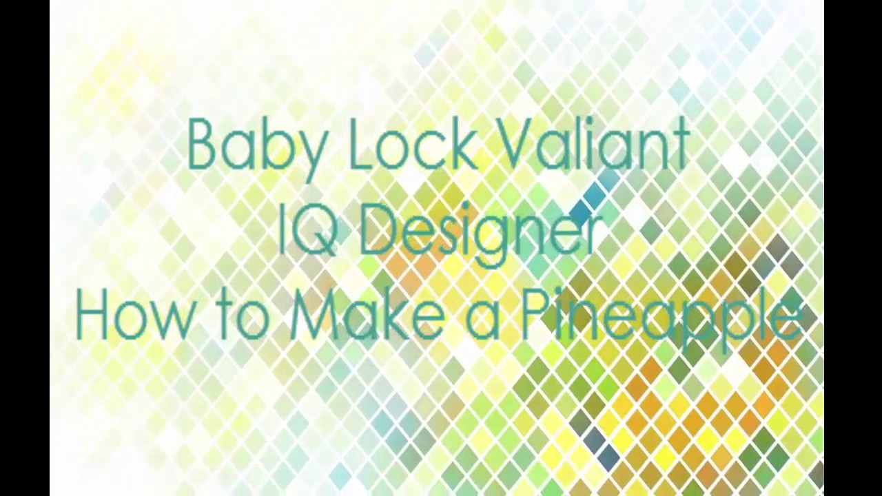 How to Make a Pineapple with IQ Designer