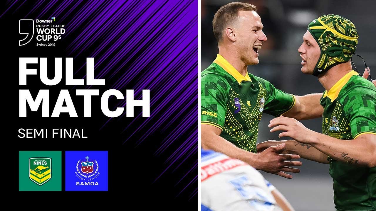 NRL Highlights | Australia v Samoa | 2019 Rugby League World Cup 9s | Semi-Final