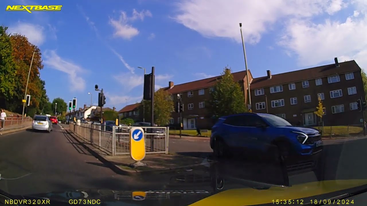 Barnet driving test route 3.19pm  18th September 2024