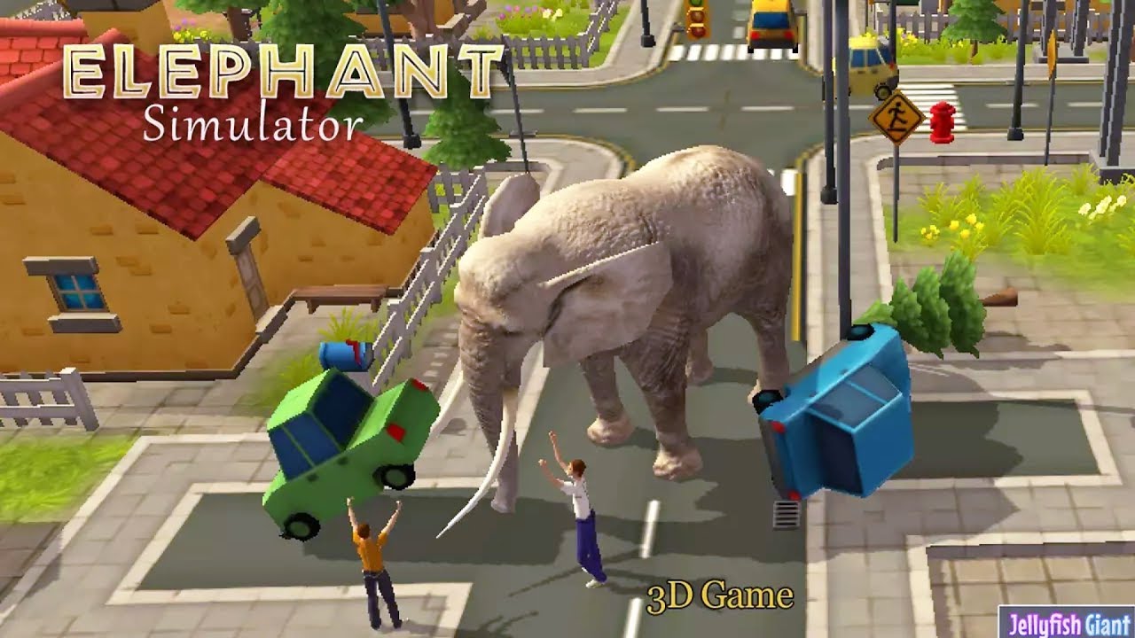 Elephant Simulator 3D Android / iOS Gameplay