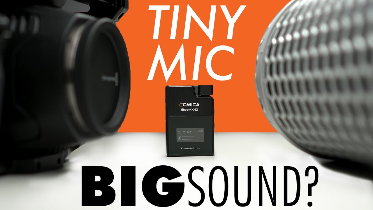 Affordable Dual Lavalier Mics | Comica BoomX-D