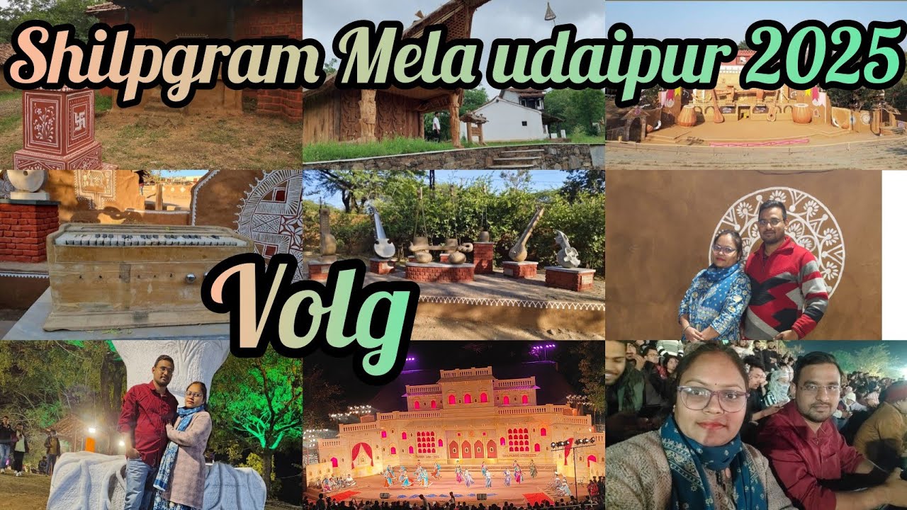 Shilpgram Mela udaipur 2025#shilpgarm#udaipur #shilpgara#21december 