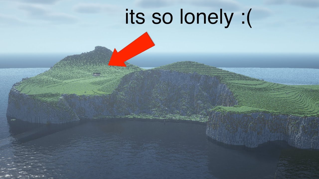 He Built The Loneliest House In The World, So We Put It In The Minecraft Earth
