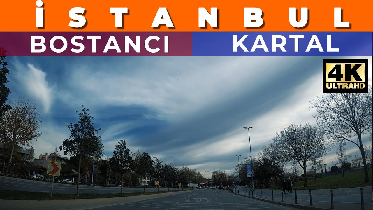 Driving Istanbul | Bostanci to Kartal via Coastal Road | No Traffic at all