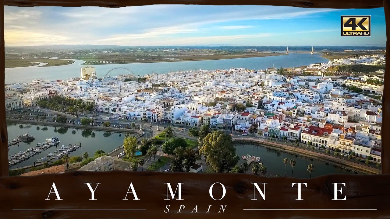 Ayamonte ● Spain 🇪🇸 【4K】 Aerial Cinematic Drone