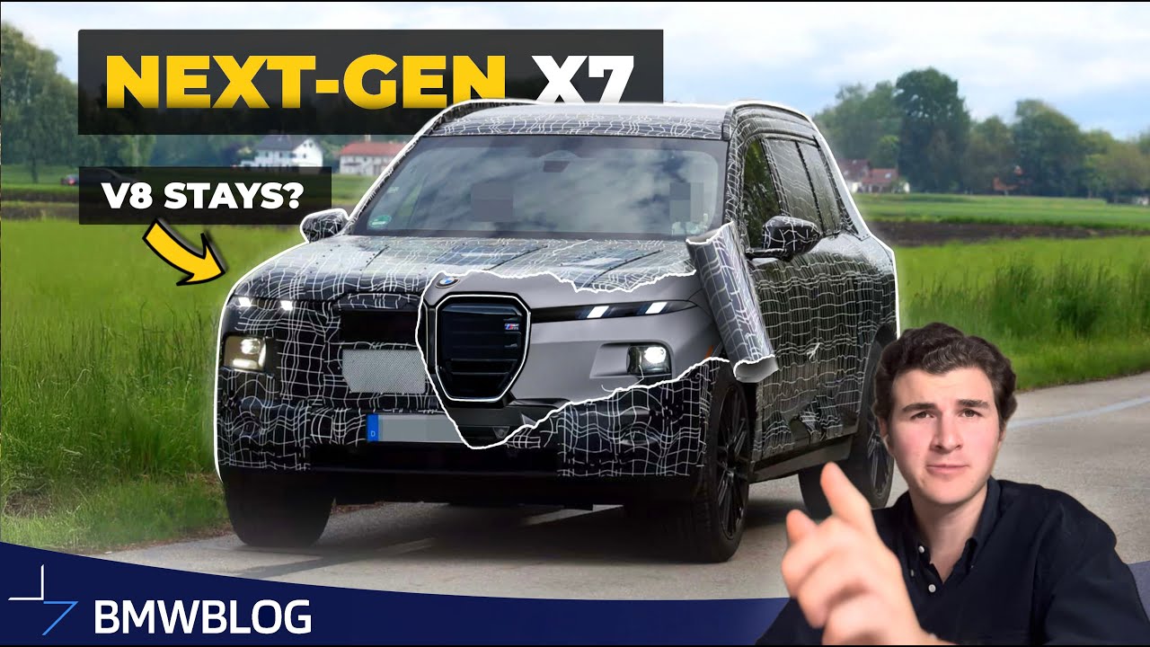BMW X7 2027 года — наш эксклюзивный обзор дизайна, основанный на шпионских фотографиях!