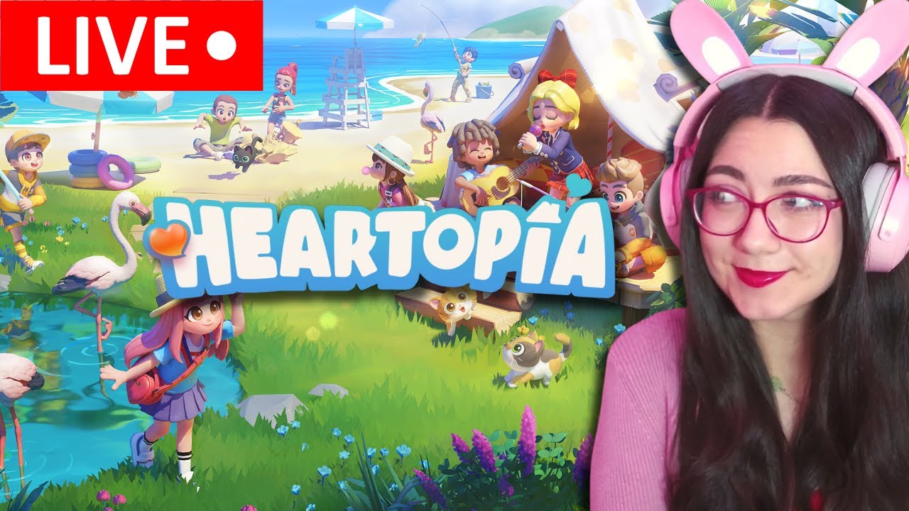 🔴first look at HEARTOPIA🧡the CUTEST new life sim game!
