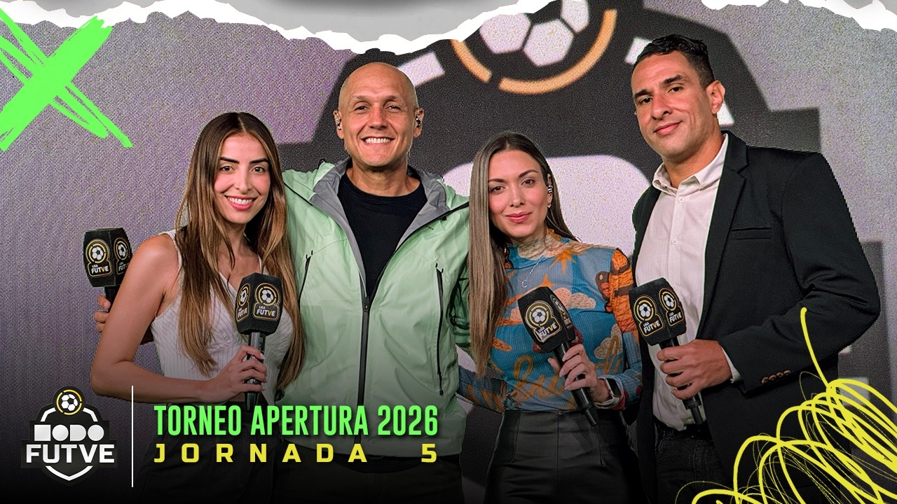 MoDo FUTVE | Programa Oficial de la Liga FUTVE | Jornada 5 | Temporada 2026 | Torneo Apertura