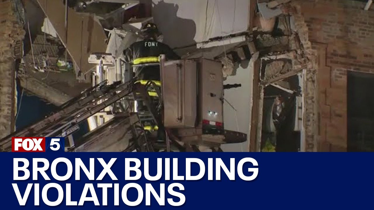 Collapsed Bronx apartment building had several violations