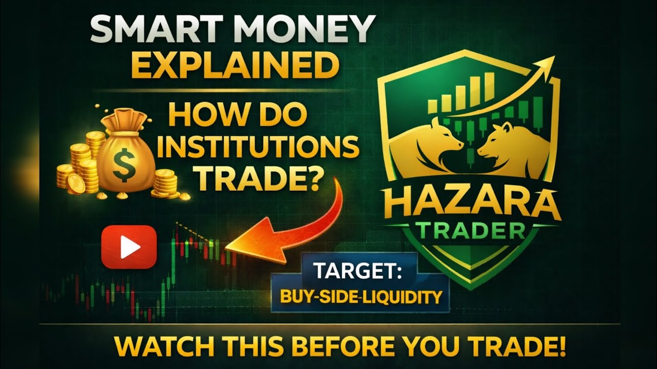 Smart Money Trading Explained | How Institutions Build & Execute Trades (Order Block + Liquidity)