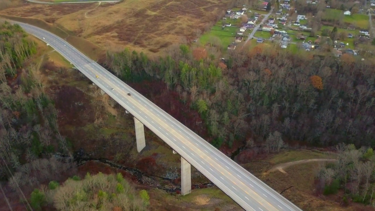 Beckley, WV From Above in 4K HD