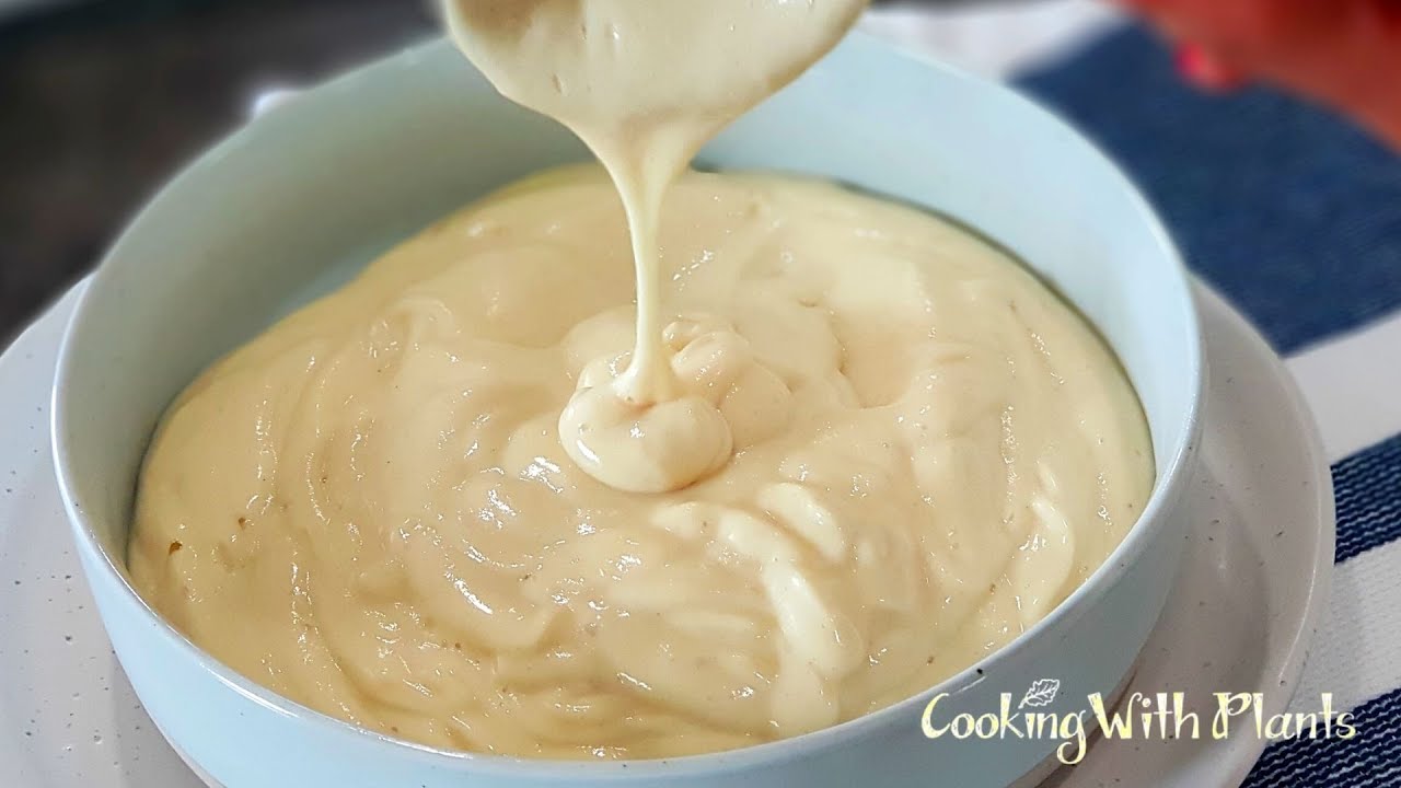 Лучший сливочный картофельный соус на свете — отлично подходит для веганской пасты, соуса «Альфре...