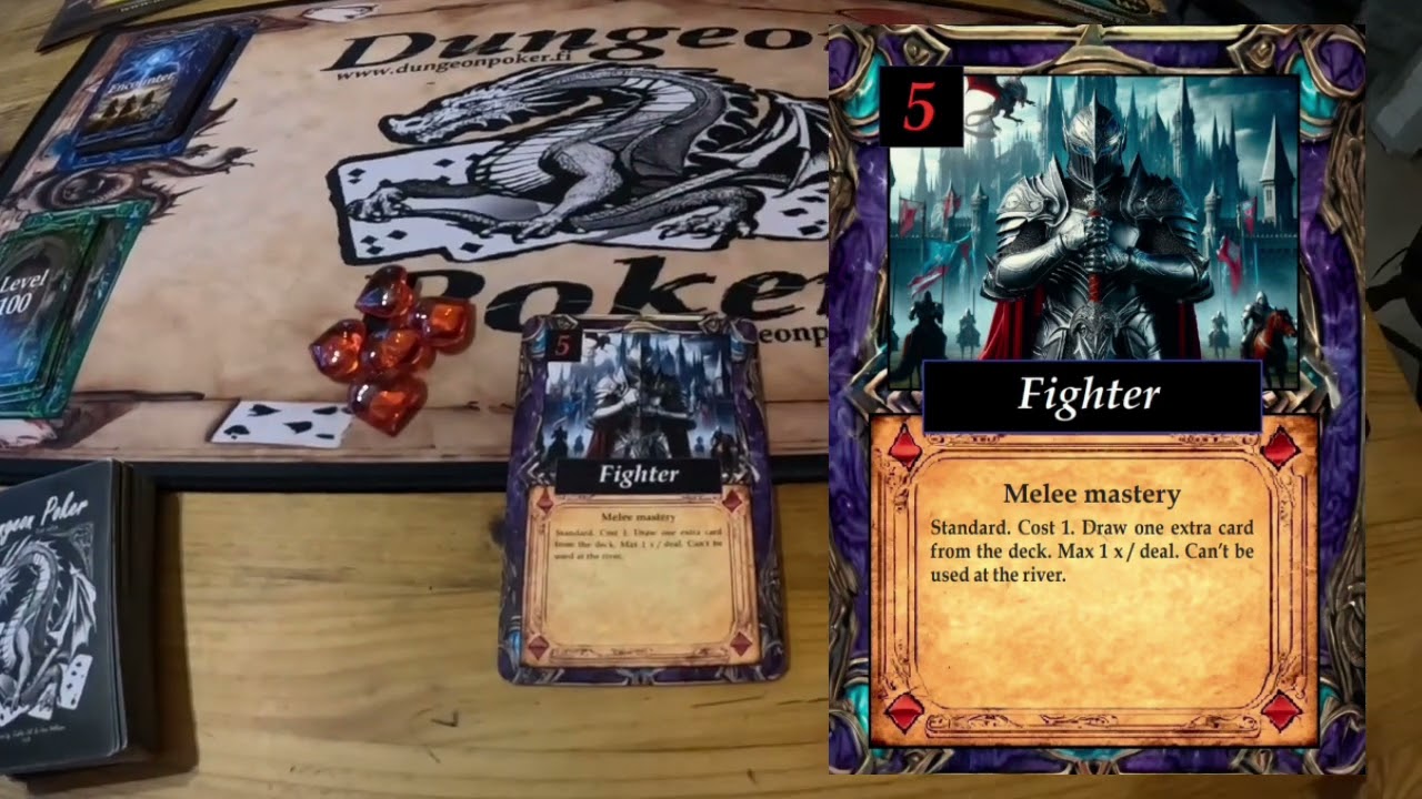 Fighter hahmon esittely @dungeon_poker