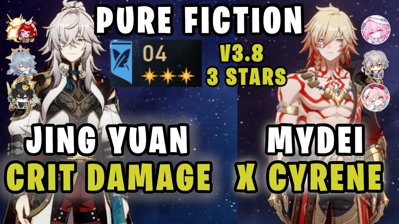 JING YUAN Still Hits HARD! | Jing Yuan & Mydei | Honkai: Star Rail 3.8