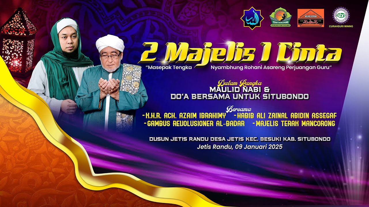 🔴 Live | 2 Majelis 1 cinta | GAMBUS REVOLUSIONER AL-BADAR & TERAK MANCORONG | BESUKI - SITUBONDO
