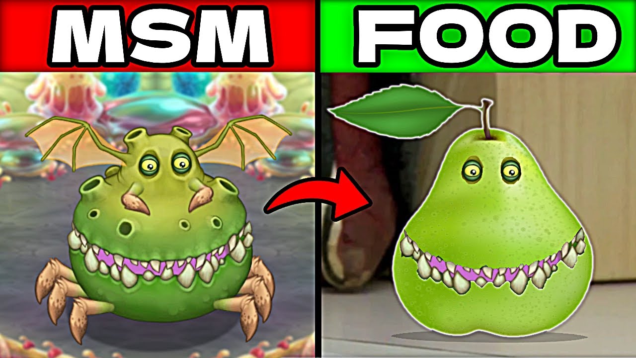 My Singing Monsters but they're FOODS!?